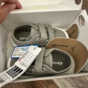 Superga people’s shoes of Italy, Grey size USA 8